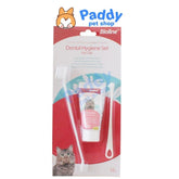 Set Kem Đánh Răng Mèo Kèm Bàn Chải Bioline - Paddy Pet Shop